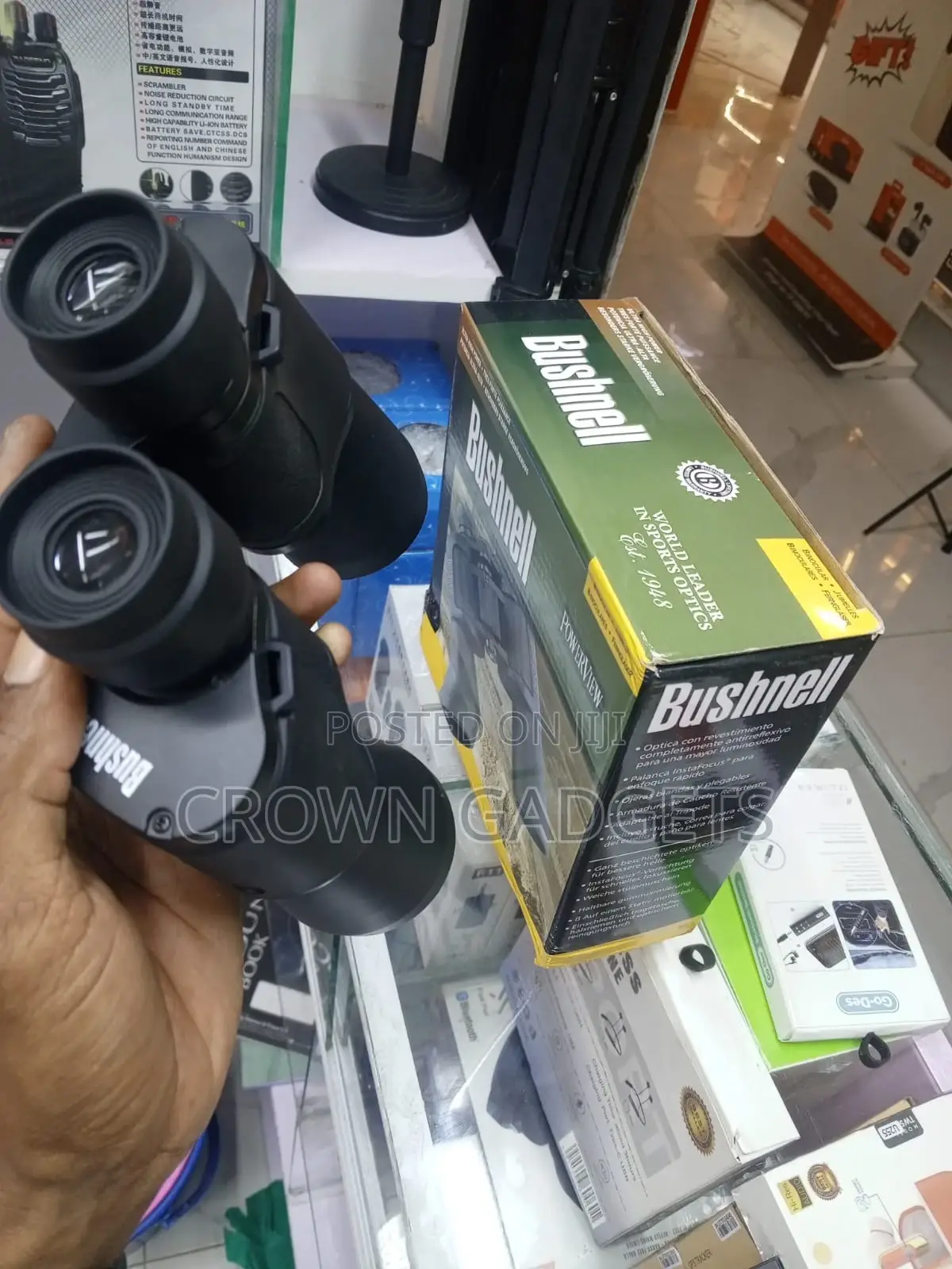 Bushnell Powerview 60x60 High Power Binoculars Long Range Hd Telescope