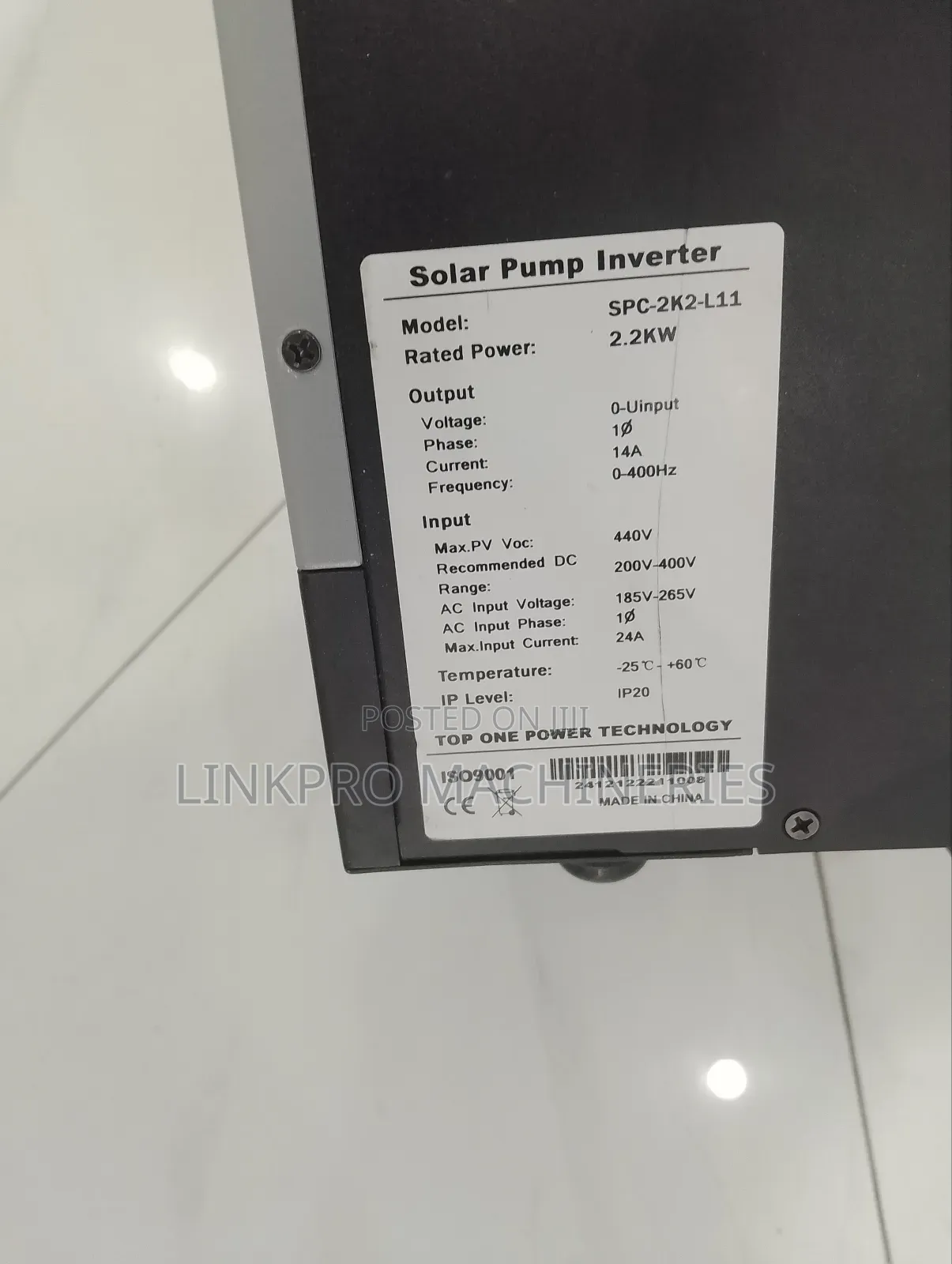 2.2 Kw Gae Solar Pump Inverter