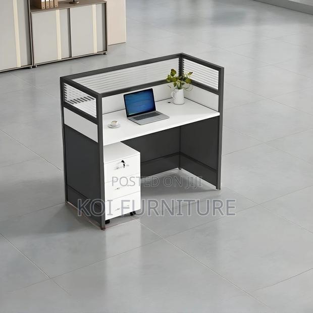 Office Workstations; 1-Way Modular Office Workstation