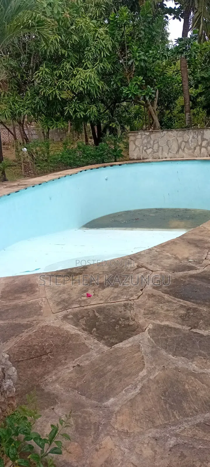 Galu Beach 3/4 Acre Plot Size With Houses, 3 Minutes to the Beach.