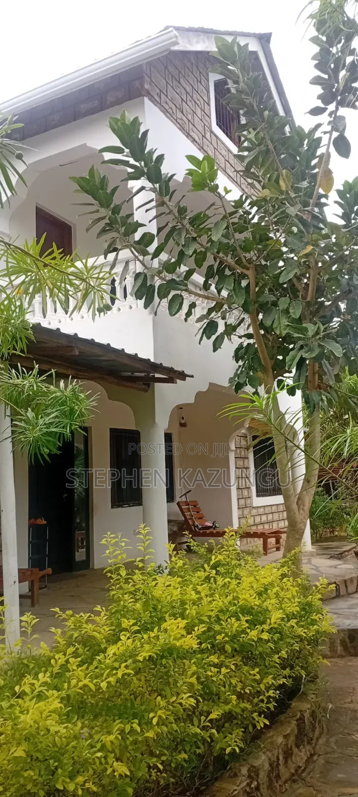 Galu Beach 3/4 Acre Plot Size With Houses, 3 Minutes to the Beach.