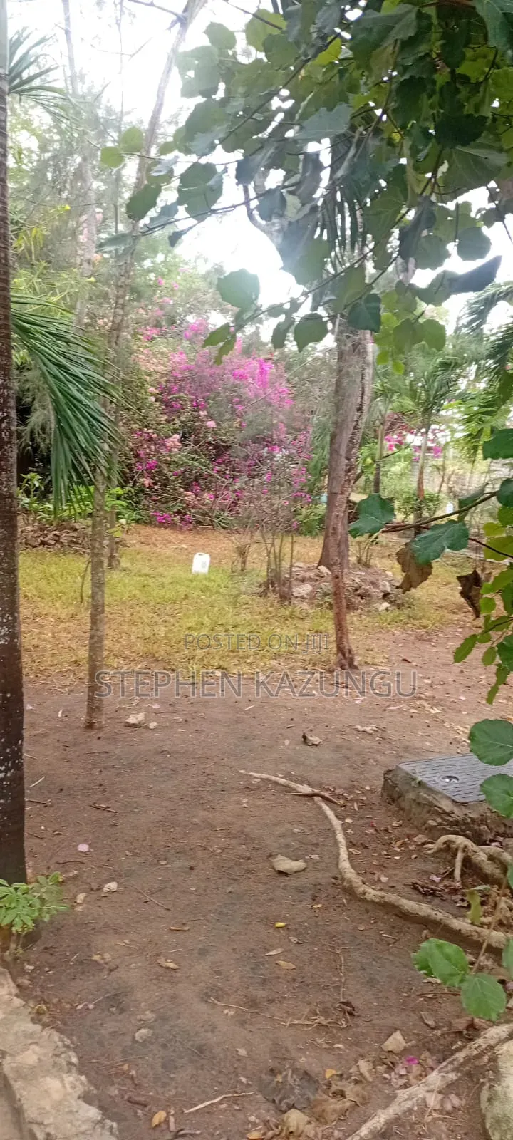 Galu Beach 3/4 Acre Plot Size With Houses, 3 Minutes to the Beach.