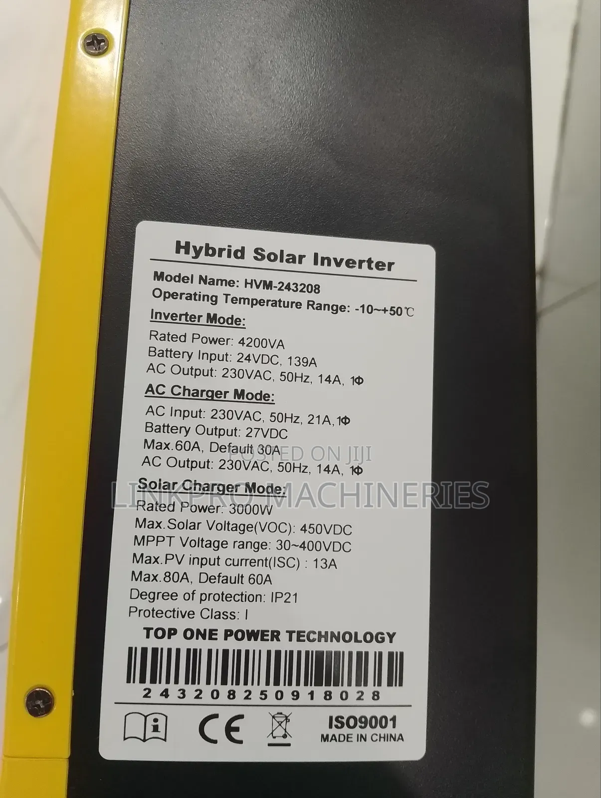 4.2 Kva Gae Hybrid Inverter 24 Volts