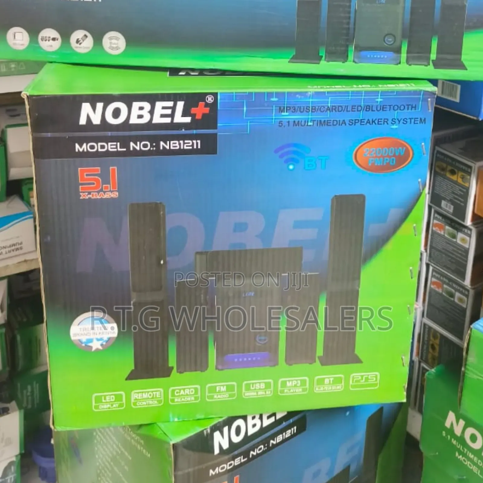Nobel Nb.1 Channel Subwoofer System 22000w