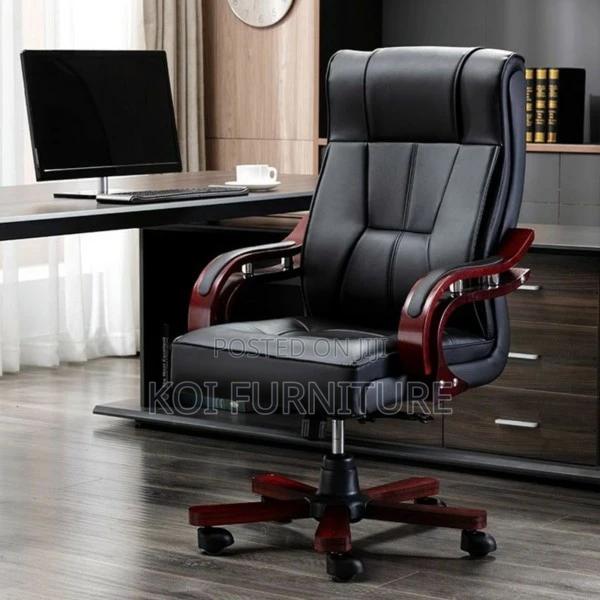 Office Chair; Bliss Executive Office Leather Seat