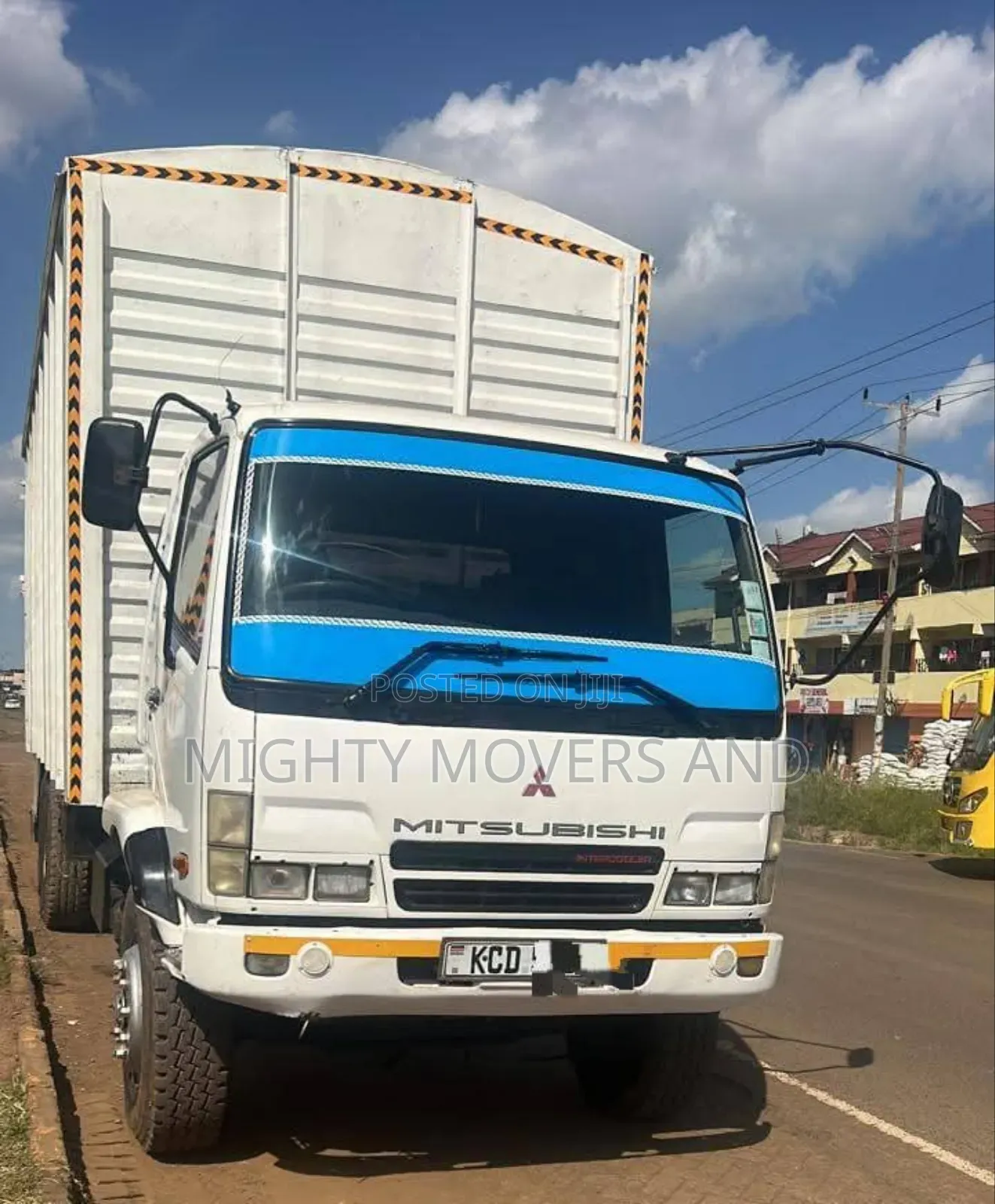 Mguu Kumi Truck. For Transportation Available