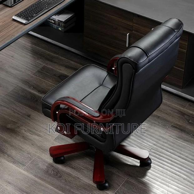Office Chair; Bliss Executive Office Leather Seat - thumbnail 7