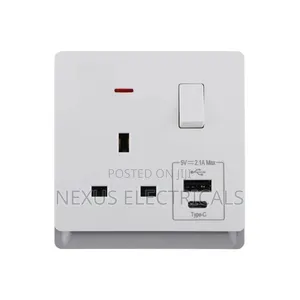 Vip Single Socket With Usb-a Type-C