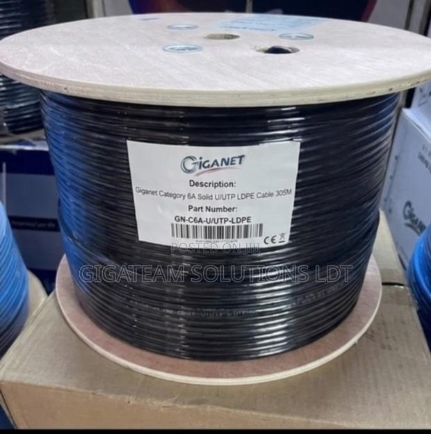 Giganet Category 6a Solid U/Utp Outdoor Ldpe Cable – 305m