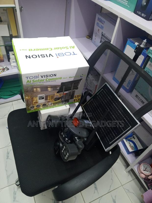 Tobi Vision Ai Solar Cctv Camera 4k Motion Detection Ptz