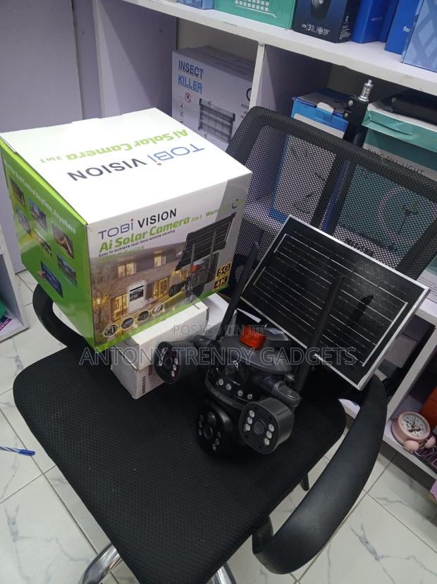 Tobi Vision 4k Solar Camera 4g Wifi Outdoor Security Cctv - thumbnail 3