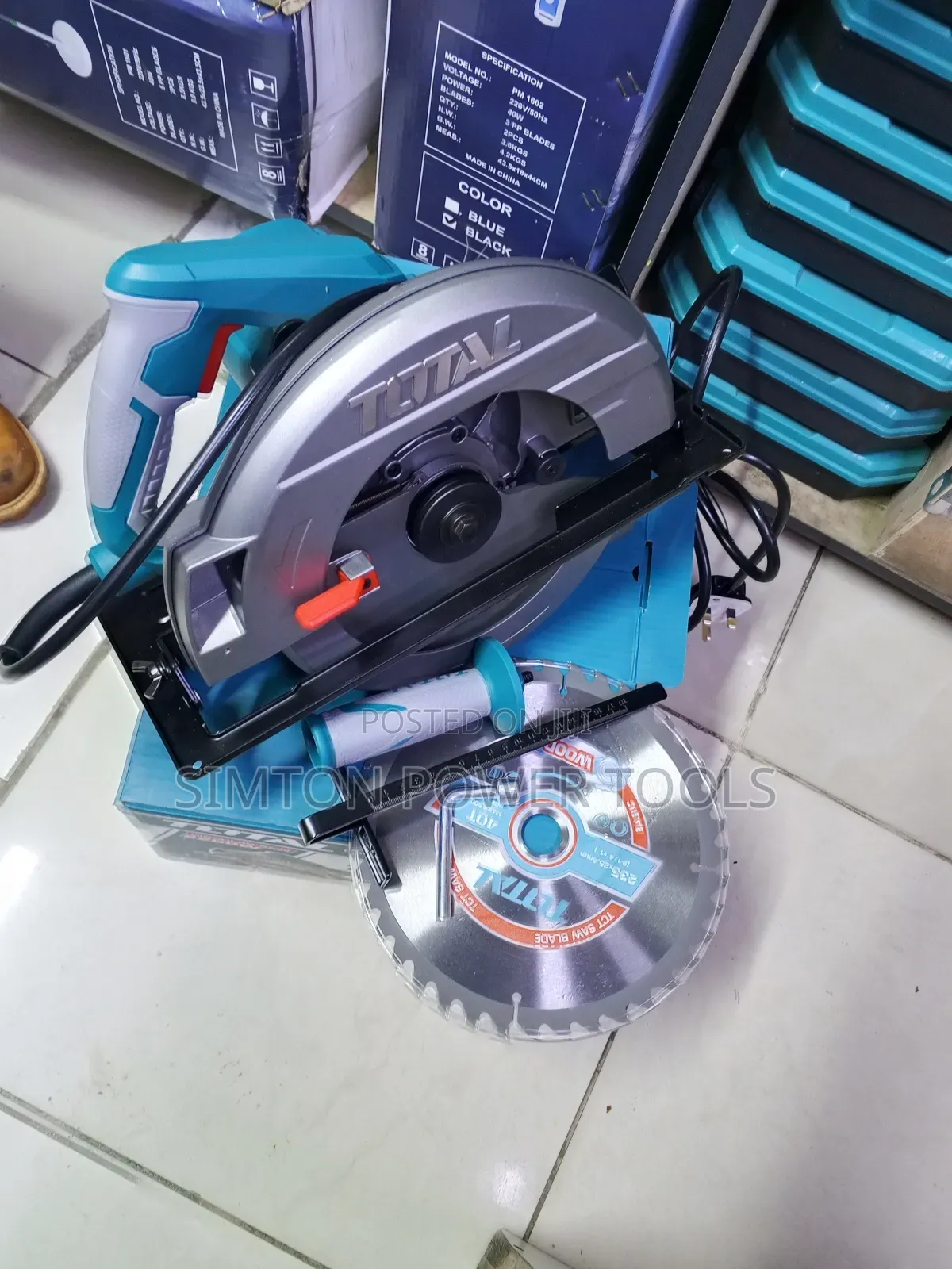 2200w Total Electric Circular Saw
