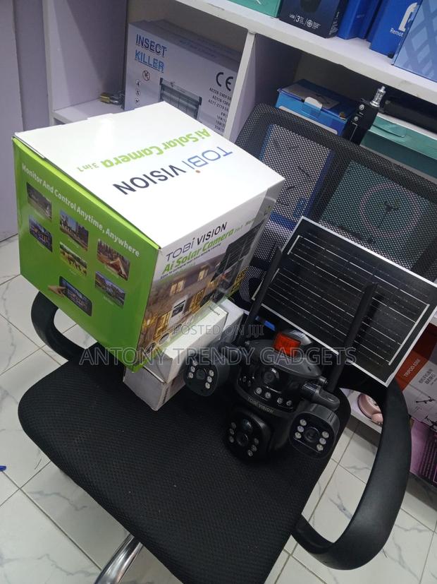 Tobi Vision Ai Solar Camera, A Solar-powered Surveillance Device