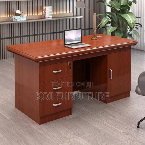 Office Desk; 1400mm Executive Office Desk - thumbnail 5
