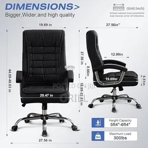 Modern Office Chair : Executive High-Back Office Seat