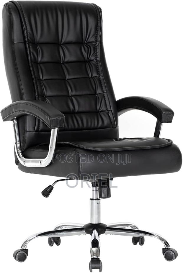 Modern Office Chair : Executive High-Back Office Seat - thumbnail 3