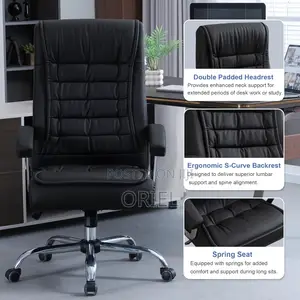 Modern Office Chair : Executive High-Back Office Seat