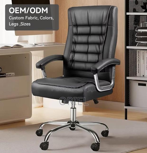 Modern Office Chair : Executive High-Back Office Seat - thumbnail 8