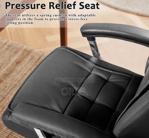 Modern Office Chair : Executive High-Back Office Seat - thumbnail 9