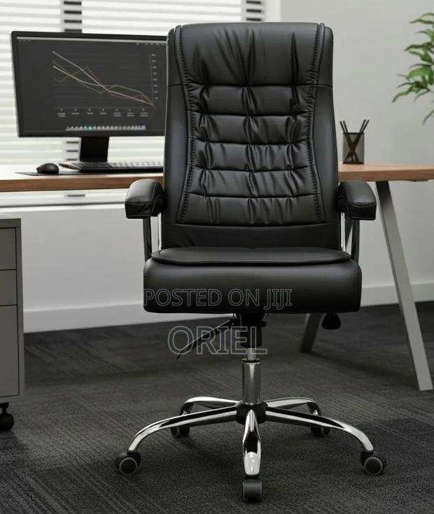 Modern Office Chair : Executive High-Back Office Seat - thumbnail 14