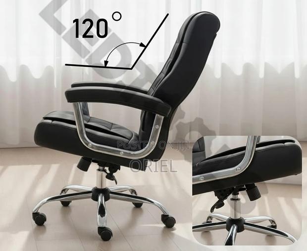 Modern Office Chair : Executive High-Back Office Seat - thumbnail 15