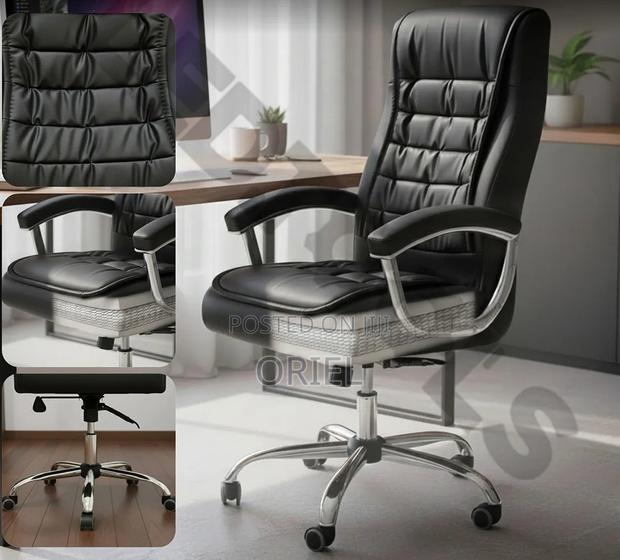 Modern Office Chair : Executive High-Back Office Seat - thumbnail 16