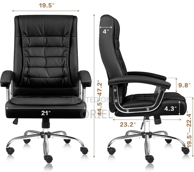 Modern Office Chair : Executive High-Back Office Seat - thumbnail 18