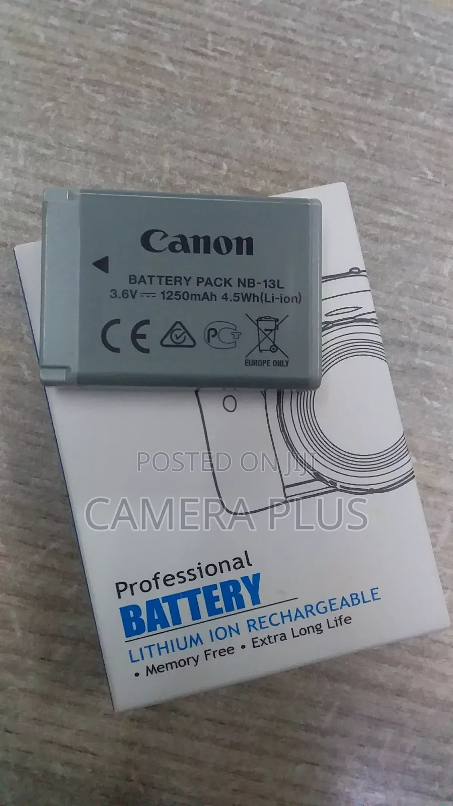 Canon Digital Camera Battery Nb-13l