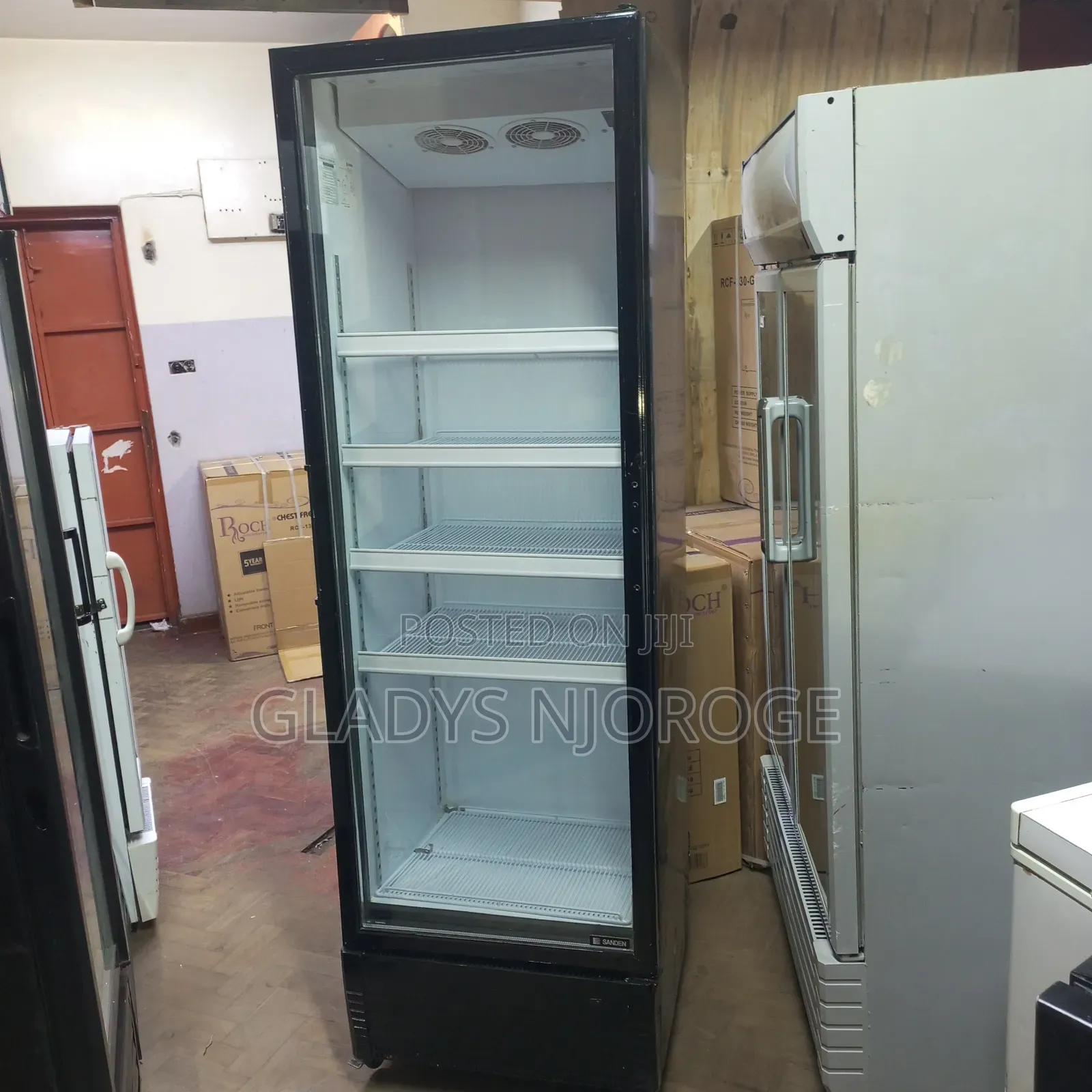 Six Tray Display Fridge