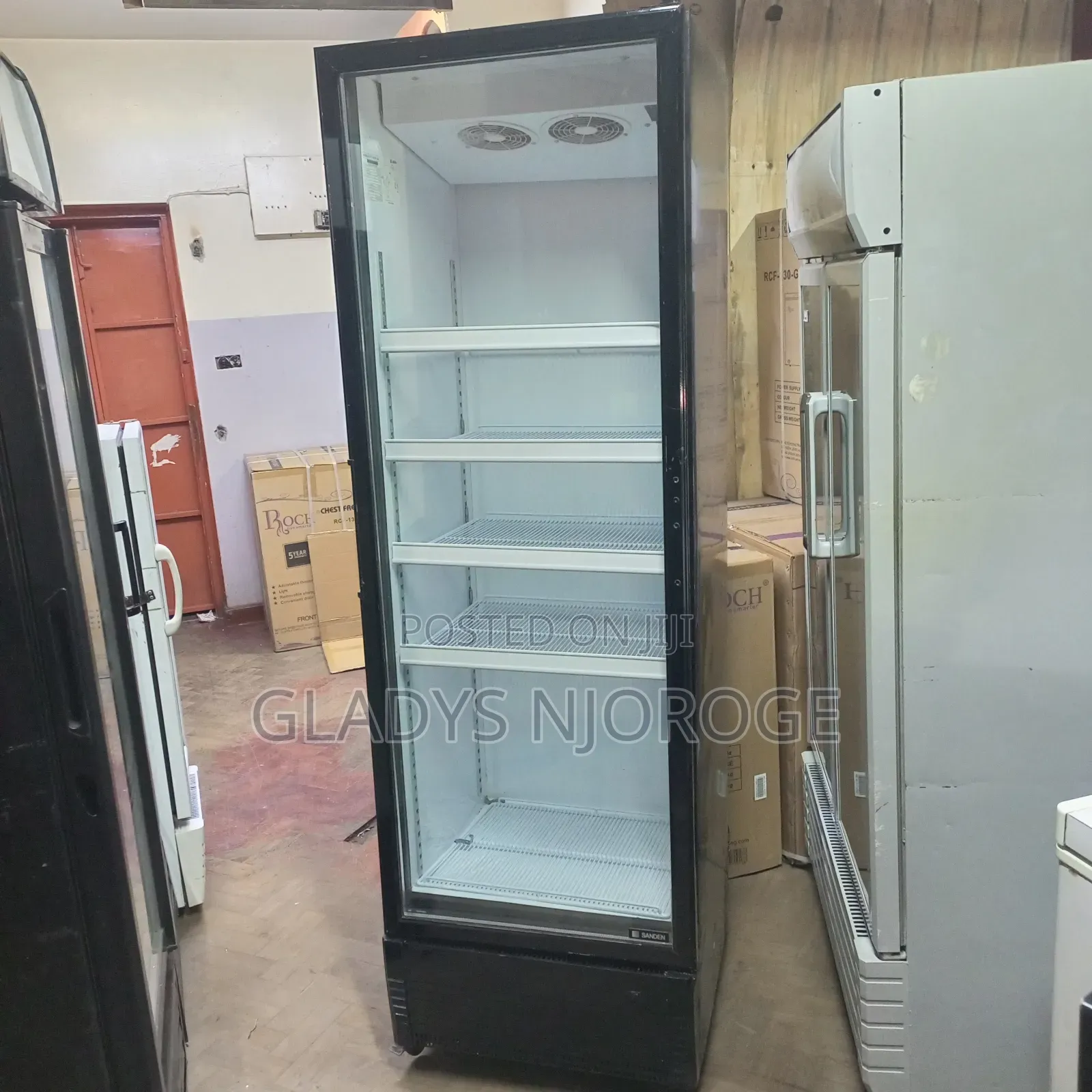 Six Tray Display Fridge