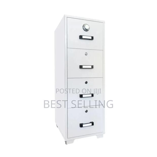 Biometric 4 Drawers Safe Box