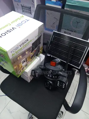 Tobi Vision Ai Solar Camera, Versatile 3-in-1 Outdoor Security System