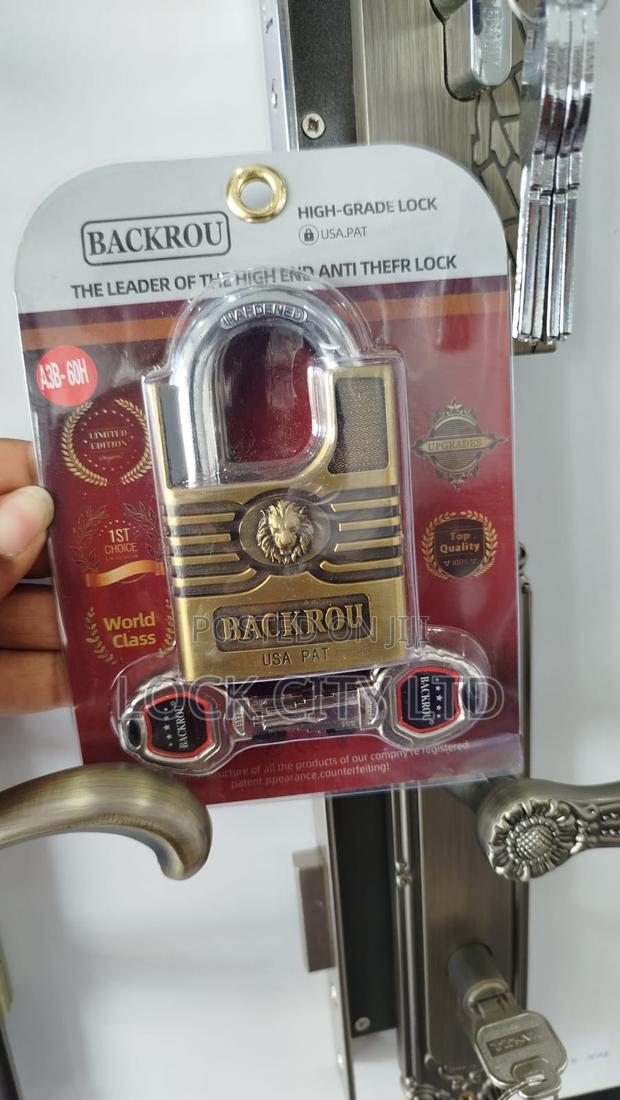 Backrou Heavy Duty Padlock - main view
