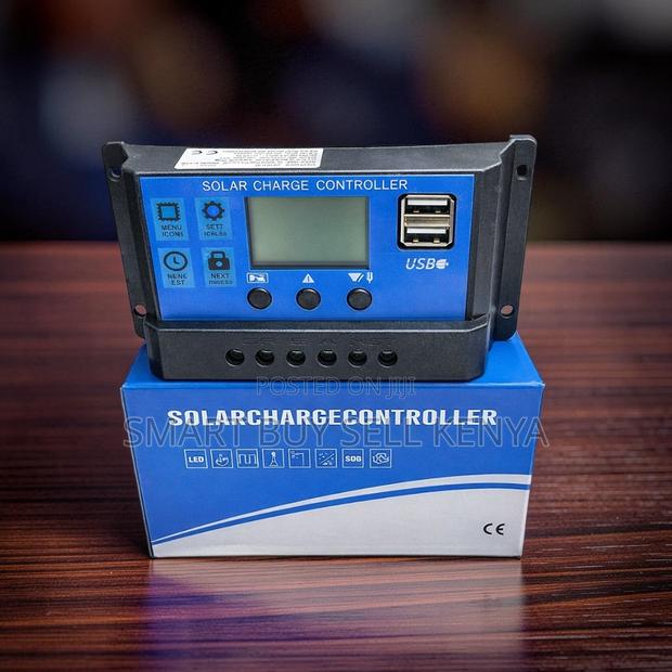 12v/24v 10a Solar Charge Controller With Overcharge Protection