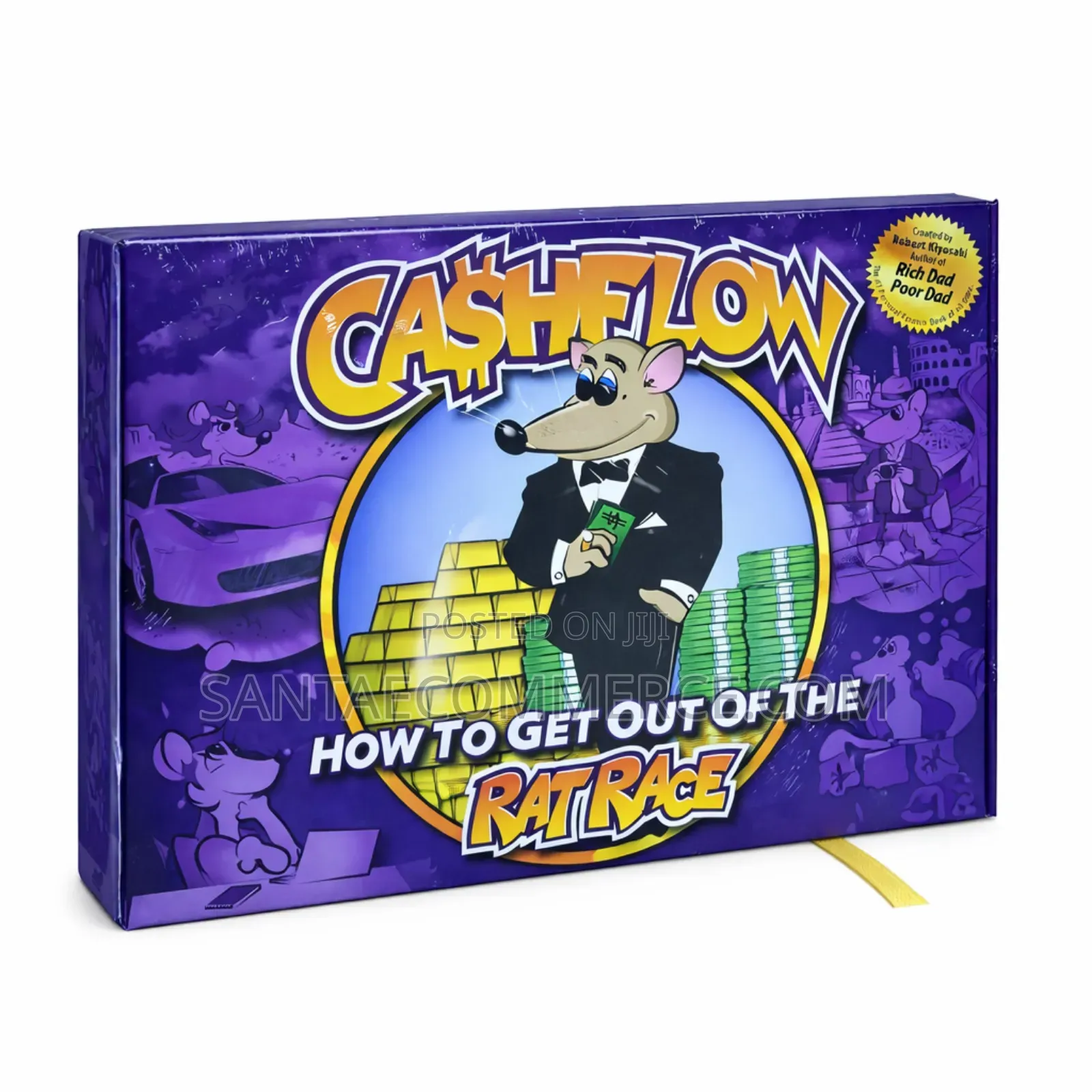 Cashflow Financial Freedom Board Game Escape the Rat Race Edition