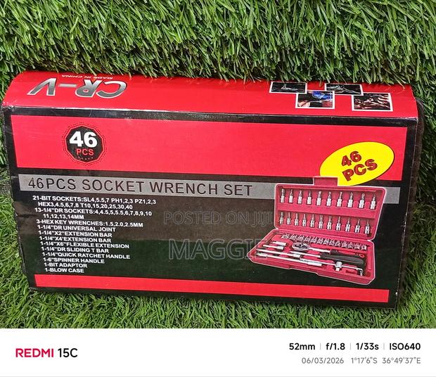 46pcs Socket Wrench Set - thumbnail 2