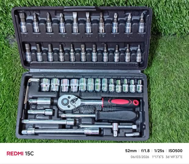 46pcs Socket Wrench Set - thumbnail 3