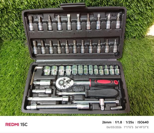 46pcs Socket Wrench Set - thumbnail 4