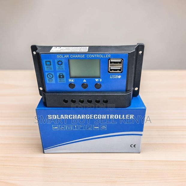 12v/24v 10a Digital Solar Charge Controller With Stable Performance