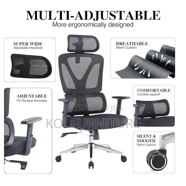Office Chairs; Executive Office Orthopedic Chair