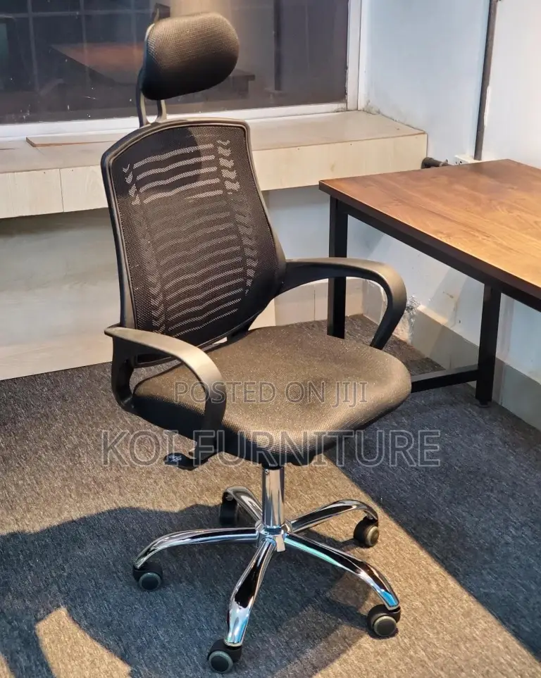 Office Chair; Headrest Swivel Office Chair