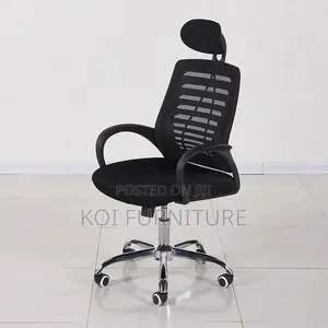 Office Chair; Headrest Swivel Office Chair