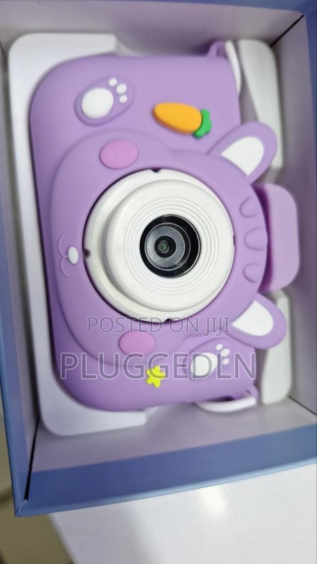 Purple Rabbit-Shaped Digital Camera . - main view
