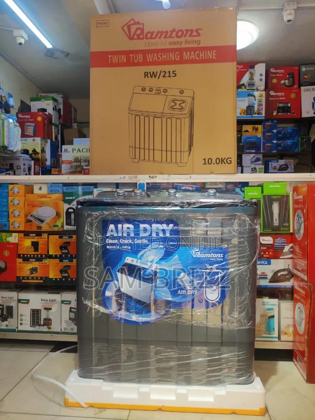 Ramtons Top Load 10kgs Twin Turb - main view