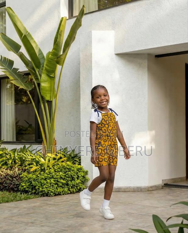 Girls Ankara Playsuit