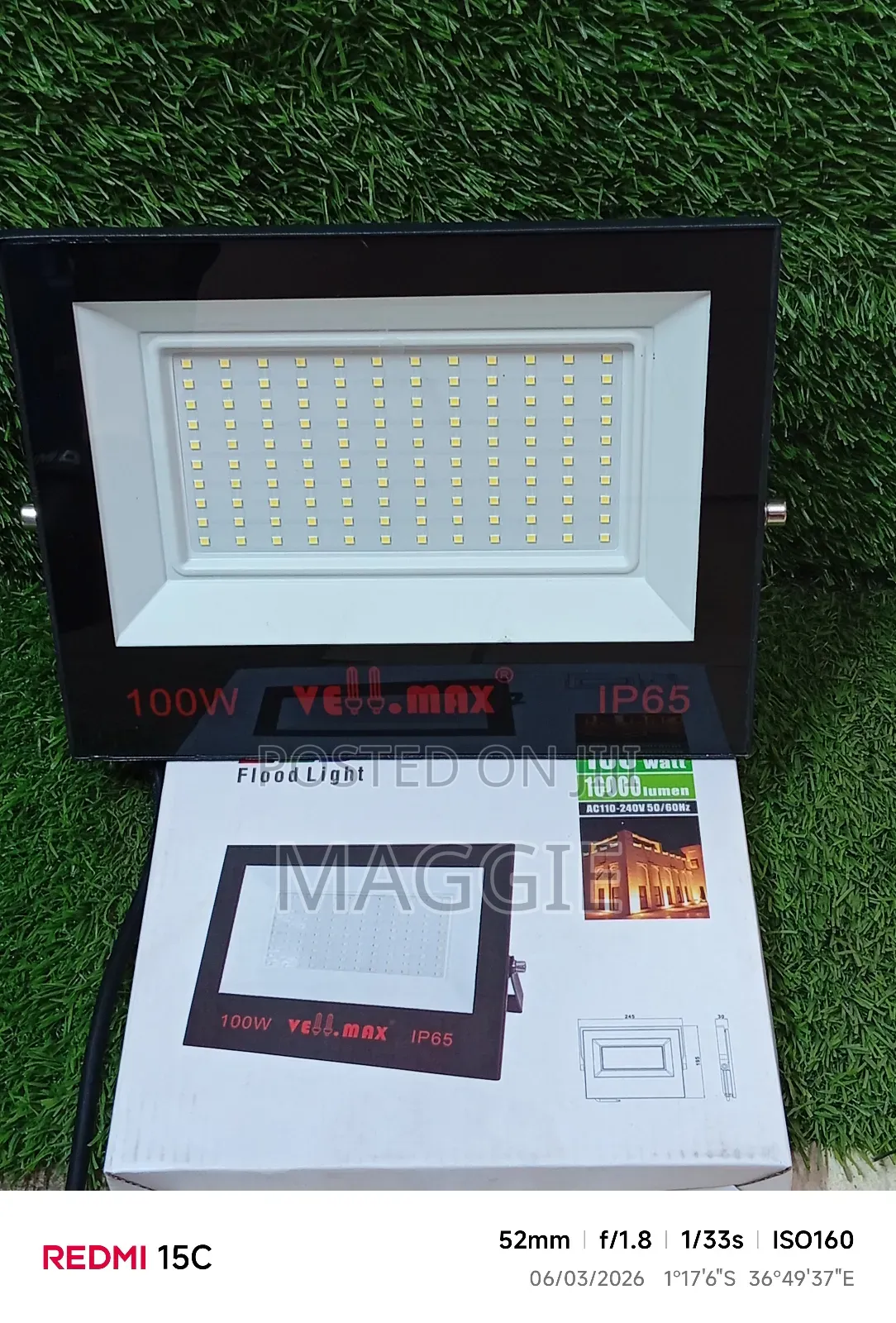 Vellmax Led Floodlight 100w