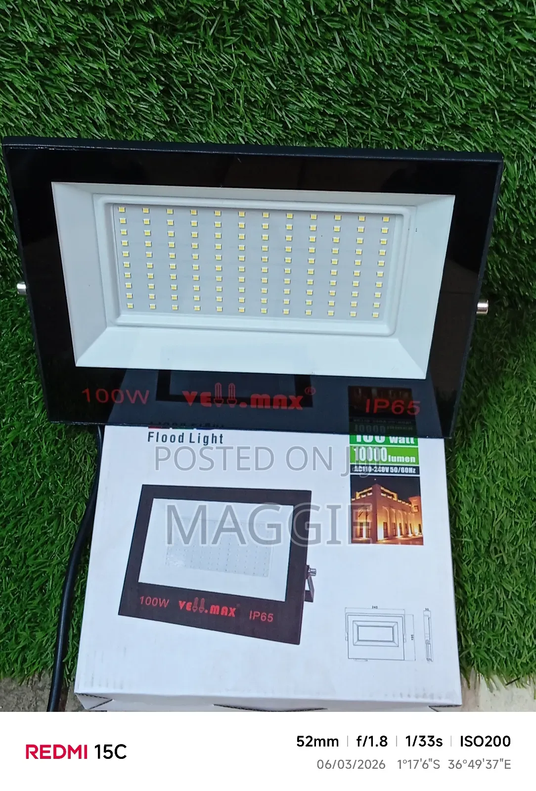 Vellmax Led Floodlight 100w