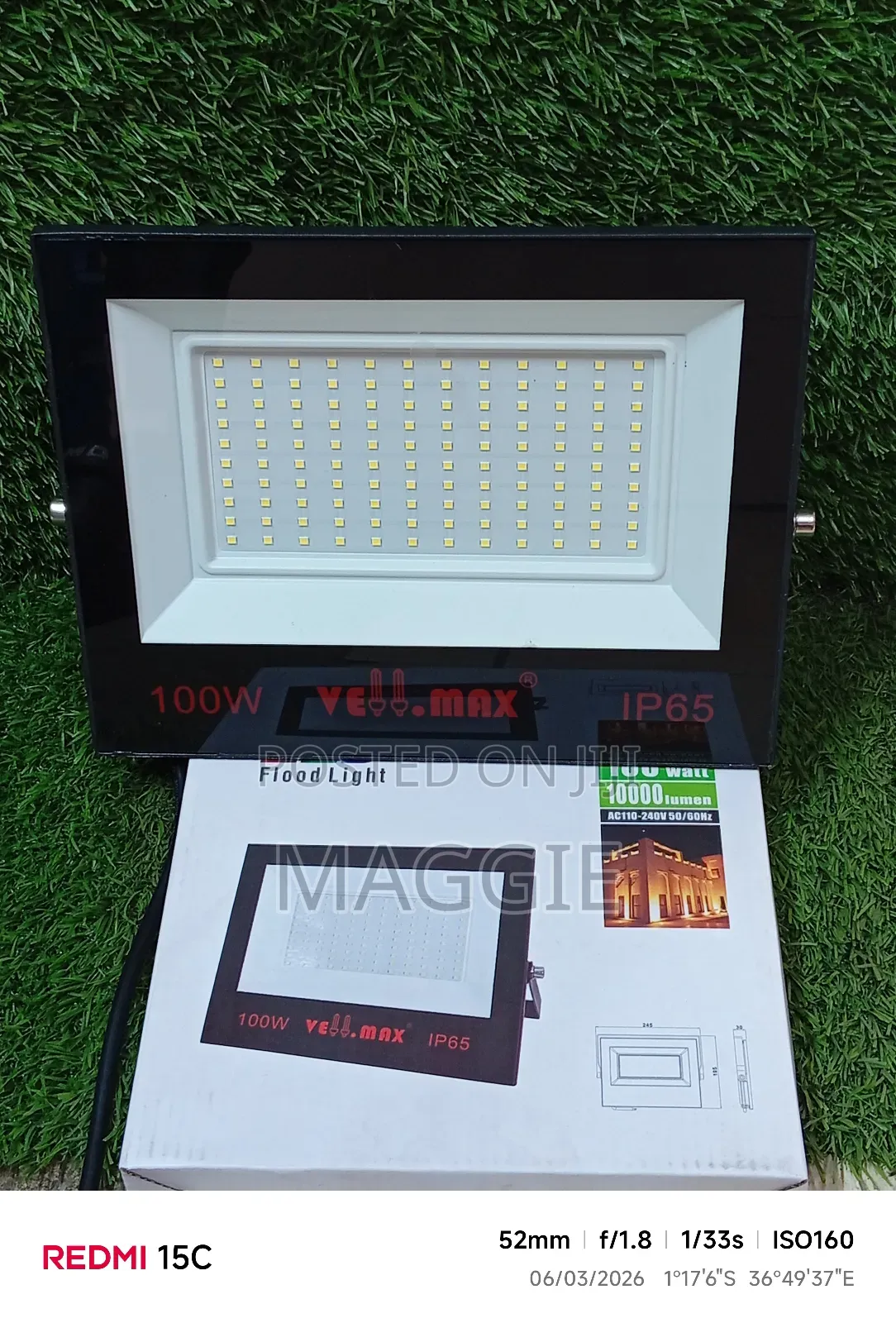 Vellmax Led Floodlight 100w