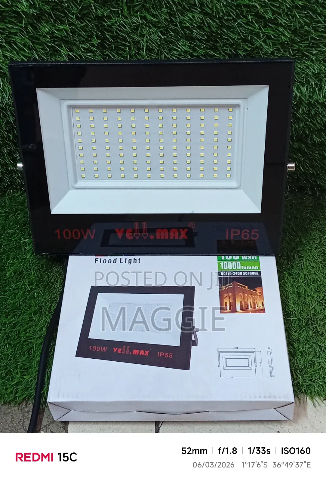 Vellmax Led Floodlight 100w