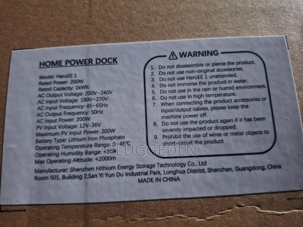 Hithium Power Station Lithium 3 in 1 Inverter+Battery+Solar Controller - thumbnail 8